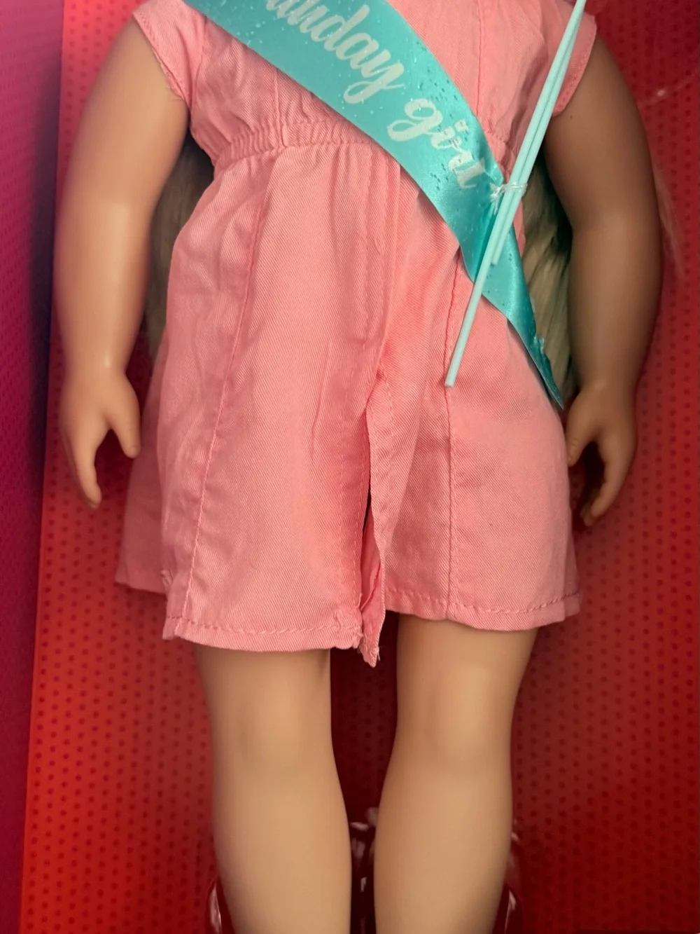 Our Generation 18” Birthday Girl Doll. Blonde hair and blue eyes. New in box